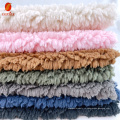Дешевая высококачественная оптом 100 полиэфирная шерпа фланелевая ткань Changshu Baoyujia ткань и текстиль для одежды для одежды